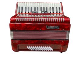 TODESKINI GAITA ACORDEON 48 BAIXOS 5 REGISTRO