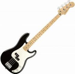 FENDER PLAYER PRECISION BASS - PRETO COM MAPLE FINGERBOARD